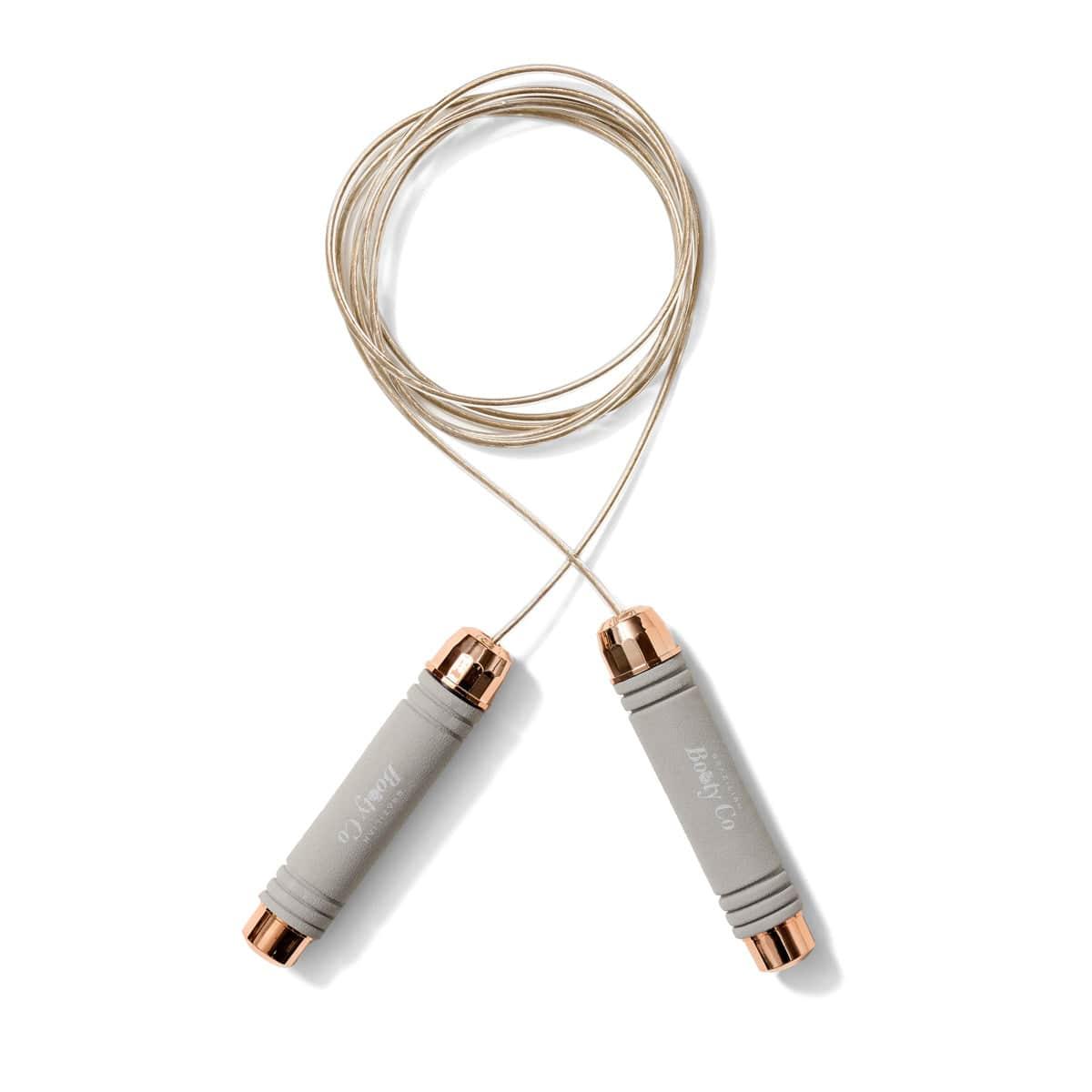 Skipping rope with durable PVC rope for longevity